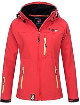 Geographical Norway Damen Softshelljacke Tfila mit Kapuze