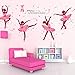 Produktbild LUVERSCO DIY Ballett MäDchen Einer Wand Aufkleber Familie Aufkleber WandgemäLde Kunst Home Decor