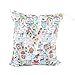 Cake Candy Wet Bags Waterproof Diaper Bag Multi-function Nappy Bag -14"*11"White