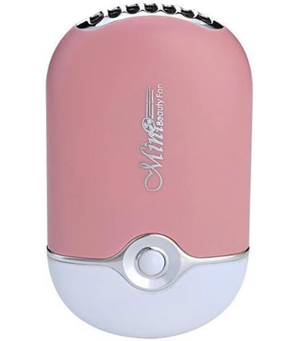 Ventilateur Portable Rubessia - 5 Vitesses, 3000mAh, USB Rechargeable, Pliable Et Silencieux