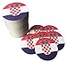 Produktbild Bierdeckel Kroatien | 100 Stück | Rund | Doppelseitig bedruckt | Croatia Style