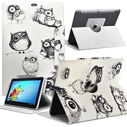 Seluxion - Housse Etui de Protection et Support Horizontal avec Motif MV07 Universel L pour Tablette Danew DSLIDE 1013QC