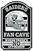 Produktbild Oakland Raiders Holzschild - 27.94 cm ESX 43.18 cm es Fan Cave "