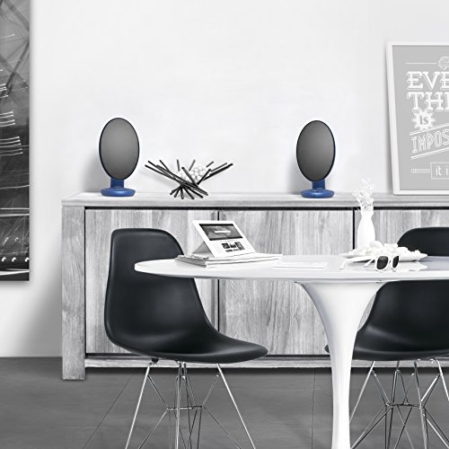 KEF EGG Aktives Lautsprechersystem frosted blau