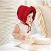 Koly® Baby Infant Newborn Crochet Knit Cap Cute Warm Hat Earmuffs Girl Boy Hat (Red)
