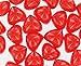Box of 24 oil bath pearls - hearth shaped - fragrance strawberry