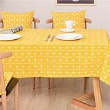 Característica: impermeable CHENXI Mesa de Centro Cuadrada Moderna Ropa Paños Paño Cubierta Impermeable Mantel de Color   Liso Mantel Rectangular Manteles, color7,110x110cm