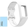 Gheper Soft Watchband Compatible with Fitbit Charge 6, Charge 5, Charge 4, Charge 3/3SE Silicone Wristband All-round Protective Band Replacement Strap