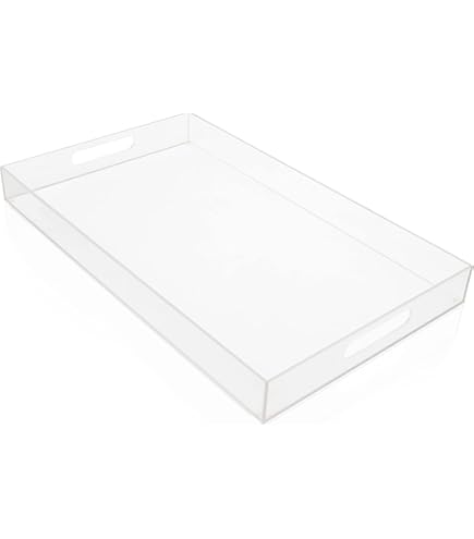 Winter Shore Dryer Sheets Acryl Aufbewahrung - Acryl Box Transparent mit Deckel für