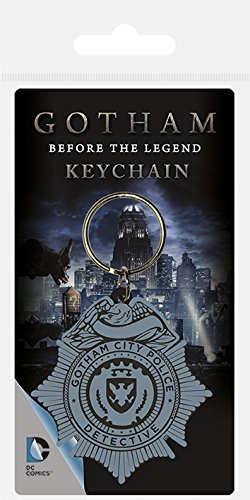 Preisvergleich Produktbild Batman Gotham City Police Department Badge Gummi Schlüsselanhänger
