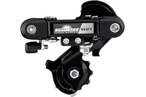STURMEY-ARCHER SUN RACE RDM2T Rear DERAILLEUR 6/7-SPEED Short Cage, Direct Cambio Trasero, Unisex Adulto, Multicolor, ESTANDAR