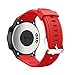 Produktbild CICIYONER 1 PC Silica Gel Uhrenarmband für Huawei Watch 2, leicht und kompatibel (Huawei Watch 2, Rot)