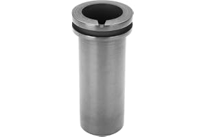 Enwye Degel för smältning av metaller 3 kg grafitdegel lämplig för smältning av guld, silver, aluminium, koppar etc.