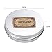 Anself Goat Milk Male Shaving Soap for Beard Cleaning with Aluminium Bowl for Facial Razor