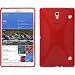 Produktbild PhoneNatic Case für Samsung Galaxy Tab S 8.4 Hülle Silikon rot X-Style Cover Galaxy Tab S 8.4 Tasche + 2 Schutzfolien