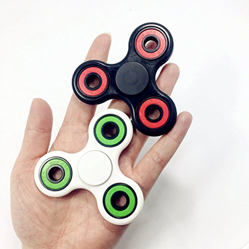 Spinner Fidget Toy Stress Relief Bearing EDC ADHD Autism Focus Toy Non-3D printed (Black and Red) Spinner Fidget Toy Stress Relief Bearing EDC ADHD Autism Focus Toy Non-3D printed (Black and Red)