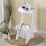Multifuncional: se puede utilizar como mesa de teléfono, mesa de té, mesa de café, mesa auxiliar, mesa auxiliar, soporte de lámpara, mesa auxiliar de sofá, etc.