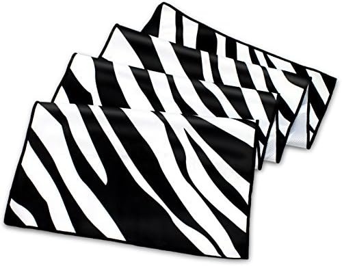 KoolZone Cooling Towel for Sports, Fitness, Gym and Yoga (40"x12") - Lightweight Cooling Cloth Stays Chilled for 3 Hours and Reduces Body Temperature Up to 30 Degrees - Offers 50 UPF Sun Protection