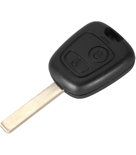 Chiave a distanza FOB 2 pulsanti 433MHz 4D67 Chip per Toyota Prado Avensis Tarago 120 RAV4 Kluger 2003-2009 lama non tagliata TOY43 (2 pulsanti