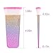 Docolor 1 Pcs Colorful Rainbow Contour Or Highlight Brush Multifunctional Make Up Brushes
