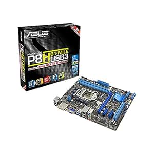 Asus P8H61-M LE/USB3 Motherboard: Amazon.co.uk: Computers & Accessories