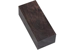 MILAGETO Afrikanischer Seltenen Blackwood Block Holz Material DIY Blank Messer Griff