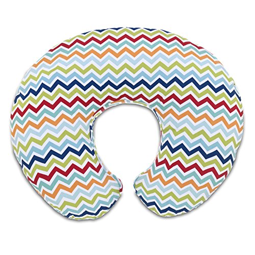Chicco Boppy Pillow with Cotton Slip Cover - Chevron
