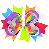 New Fashion Bow-knot with Wave Alligator Clip Cute Girl Hairpin Multicolor - Multicolor, 15,5 * 8 * 2cm