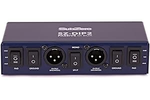 SubZero Caja DI pasiva estéreo de 2 canales