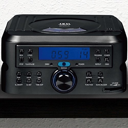 Akai Micro CD and Radio System, 20 Track Programmable Memory, 2 x 2 W - Black - Image 5
