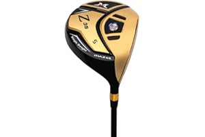 Mazel-Bois de parcours de golf pour homme, 18 degrés,110 cm environ, manche en graphite, pour droitiers, lot de 5