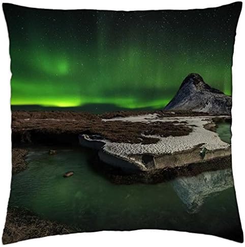 iRocket - The Horseshoe - Throw Pillow Cover (16" x 16", 40cm x 40cm)