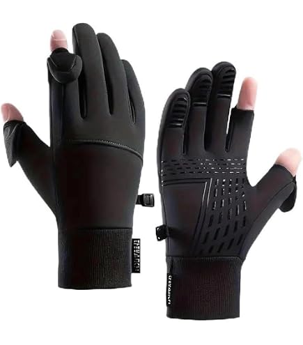 Guanti Da Ciclismo In Neoprene Con Palmo Antiscivolo – Per MTB, Lavoro, Caccia, Kayak, Equitazione E Sport Outdoor, Taglia Unica