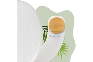 Clean Peach bidet toilette wc - Marque Française - toilette japonaise economique et ecologique - wc japonais facile à installer - douchette wc (Bidet Classique Bambou)