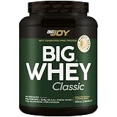 بروتين مصل اللبن الكلاسيكي BigWhey من BigJoy Sports، بسكويت، 990 جرام