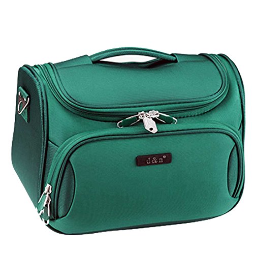 D&N Travel Line 6404 Beauty Case da viaggio, 33 cm, 14 liters, Turchese (Petrol)