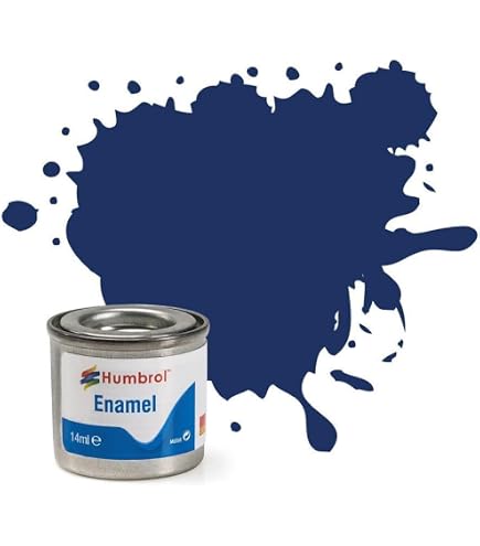 Peinture Humbrol 52 Bleu Baltique Métal - Pot De 14 Ml, Peinture émail Pour Modélisme, Neuf
