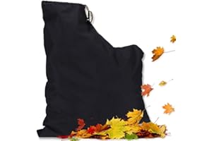 WXNPA Sacco Aspirafoglie, Borsa Soffiatore Foglie 60x44cm Borsa Sottovuoto Soffiatore di Foglie Oxford Impermeabile Sacco Soffiatori Aspirafoglie Borsa Conservazione Regolabile con Cerniera