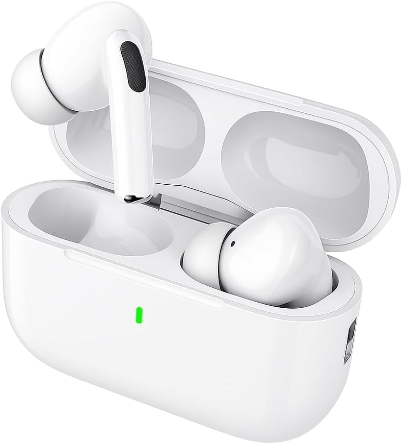ear buds Wireless Earbuds AirBuds Pods 2026 New Bluetooth Headphones with Noise Reduction,in-Ear Ear Buds Sport Earphones IPX7 Waterproof Auto Pairing Fast Charging Headsets,for Android/IOS/AirPods
