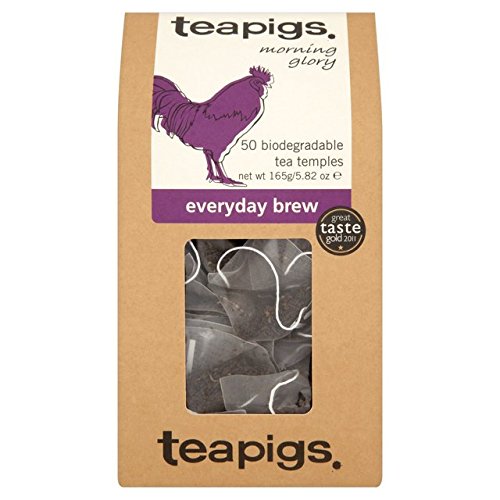 Teapigs Morning Glory Everyday Brew 50 por paquete