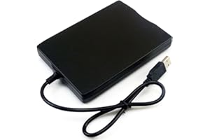 Dciustfhe USB Portable Diskette Drive 1.44Mb 3.5 Inch 12 Mbps USB External Portable Floppy Disk Drive Diskette FDD for Laptop