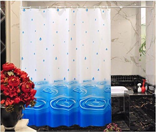 BJFF® Shower curtains Bathroom Waterproof Mildewproof Thicker Curtains Bathing Hanging curtains window Pull curtains Shade curtains , 150*180