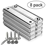 【Haz tu vida más simple】: los imanes de maceta rectangulares Wukong con agujero de mostrador pueden simplificar tu vida. Las herramientas ahora están disponibles sin tener que buscar en sus cajas de herramientas. el paquete viene con tornillos de montaje, agujeros avellanados diseñados para tornillos de tamaño # 3 para una instalación fácil.