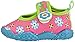 Playshoes GmbH Uv Protection Aqua Flowers, Unisex-Child Sandals, Original Blue, 2 UK(34/35 EU)(3 US)