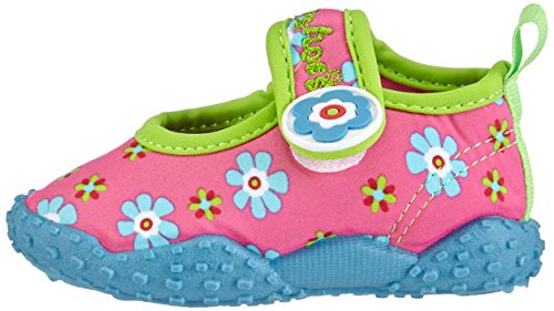 Playshoes Aquaschuhe Badeschuhe Blumen mit UV-Schutz 174759 Mädchen Aqua Schuhe - 5