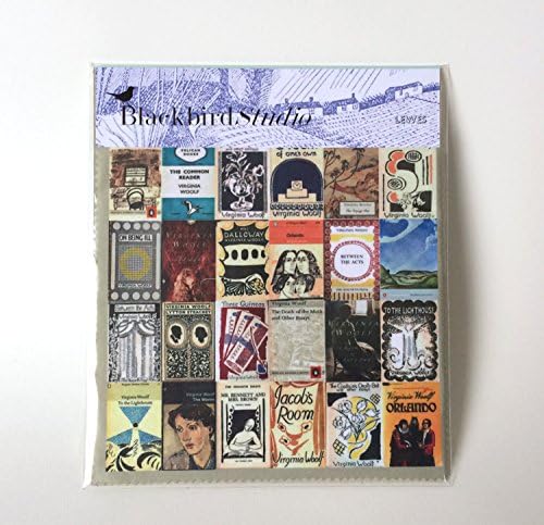 Virginia Woolf Book Covers Design Lens Cleaning Cloth - Blackbird Studio