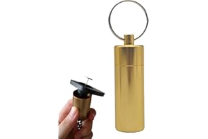 OUXING Security Tag Remover for Clothes,Powerful Deactivator Magnetizer,Security Hook Tag Remover,Anti Theft Tag Remover,Magnetic Key Prong Stop Lock,Mini Magnetic Key Peg Stop Lock,Label Remover(Gold)