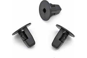 VVO Fasteners- Grapas de Plástica Negras. Para Revestimiento del paso de rueda delantero y guardabarros. Compatibile con Toyota Aygo, RAV4, Land Cruiser, (10 pzas)