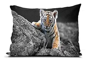DreamVio Cartoon Printed Velvet Baby Pillow/Cushion/Toys/Soft Toys/Toddler Pillow/Kids Pillow for Baby Boy/Baby Girl (Rectangle Shape) - 12 x 18-inches Style 102