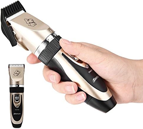 GoodPro Pet Grooming Clippers, Electrical Pet Hair Clipper, Professional Grooming Kit Rechargeable Pet Cat Dog Trimmer Shaver Set Haircut Machine